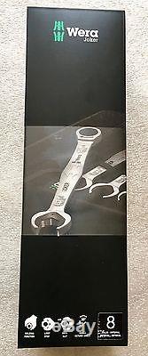 Wera Ratcheting Ensemble De Clés À Clé 8 Pièces Sae In Pouch Allemagne