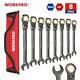 Workpro 8pc Ensemble De Clé Flex-head Ratcheting Combinaison