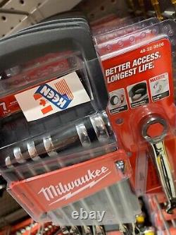 (qty 10sets), Milwaukee Canada Ensemble De Clés À Cliquet Combiné Métrique De 7pc