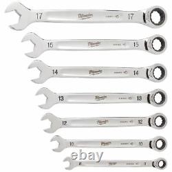 (qty 10sets), Milwaukee Canada Ensemble De Clés À Cliquet Combiné Métrique De 7pc